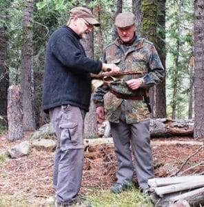 Mark J. Wienert and student during THE EDGE training camp.