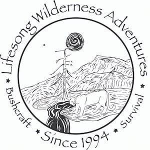 Lifesong Wilderness Adventures Logo. First Circle Survival Camp.